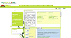 Desktop Screenshot of mygreencorner.com